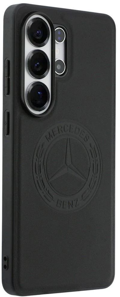 Dėklas Mercedes Vintage Logo MagSafe for Samsung Galaxy S26 Ultra juodos spalvos