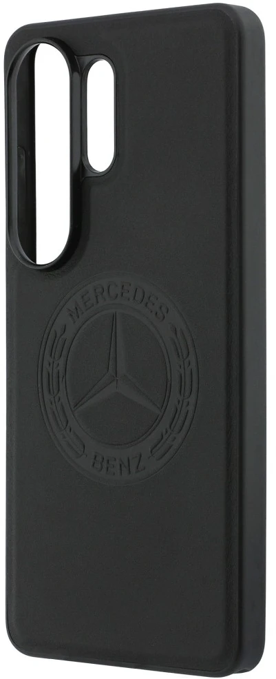 Dėklas Mercedes Vintage Logo MagSafe for Samsung Galaxy S26 Ultra juodos spalvos