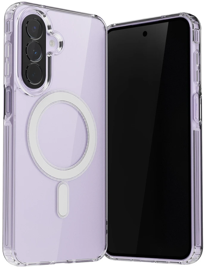 Dėklas Mercury Jelhard MagSafe, skirtas Samsung Galaxy A27, skaidrus