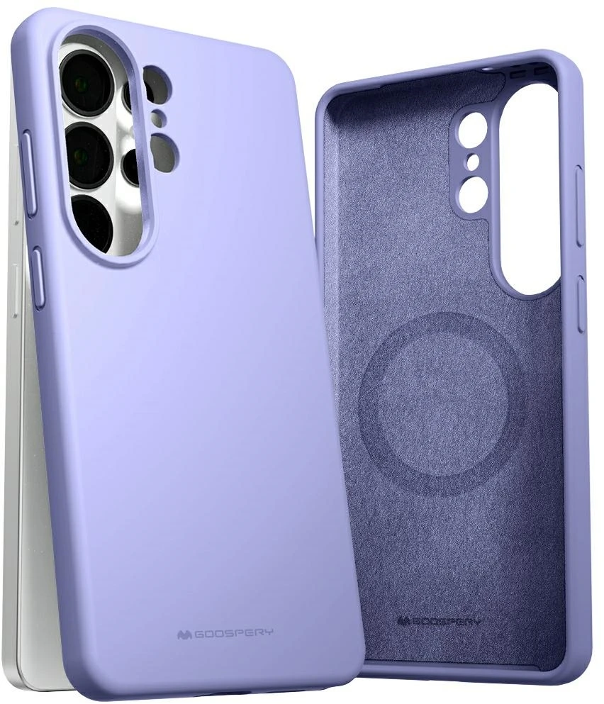 Dėklas Mercury Pure Magsafe Silicon Case Samsung S948 S26 Ultra levandos pilka