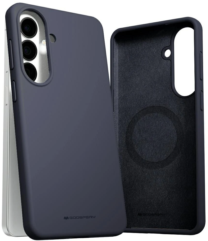 Dėklas Mercury Pure Magsafe Silicon Case Samsung S947 S26 Plus tamsiai mėlynas