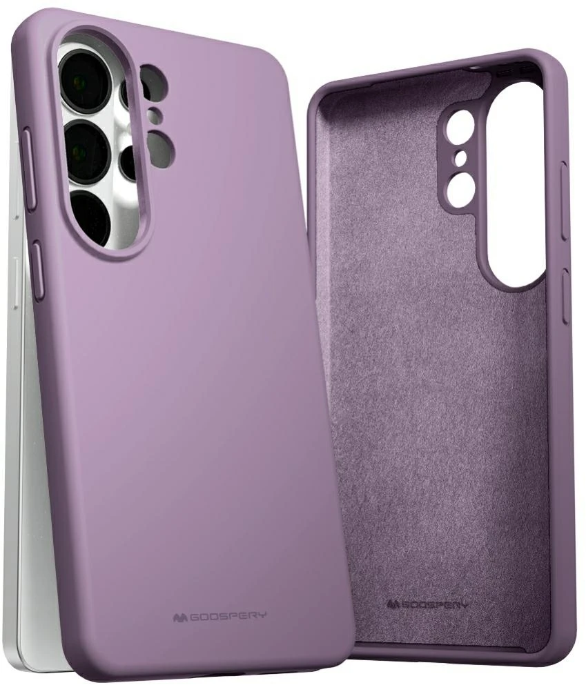 Dėklas Mercury Silicone for Samsung Galaxy S26 Ultra violetinės spalvos