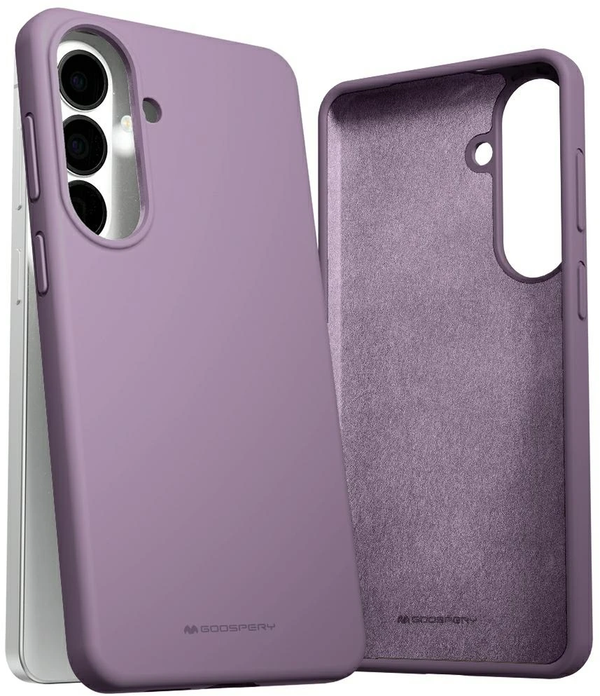 Dėklas Mercury Silicone for Samsung Galaxy S26+ violetinės spalvos