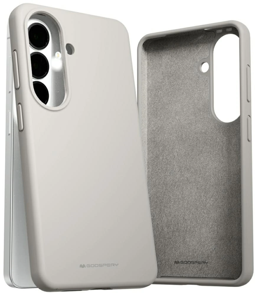 Dėklas Mercury Silicone for Samsung Galaxy S26 stone