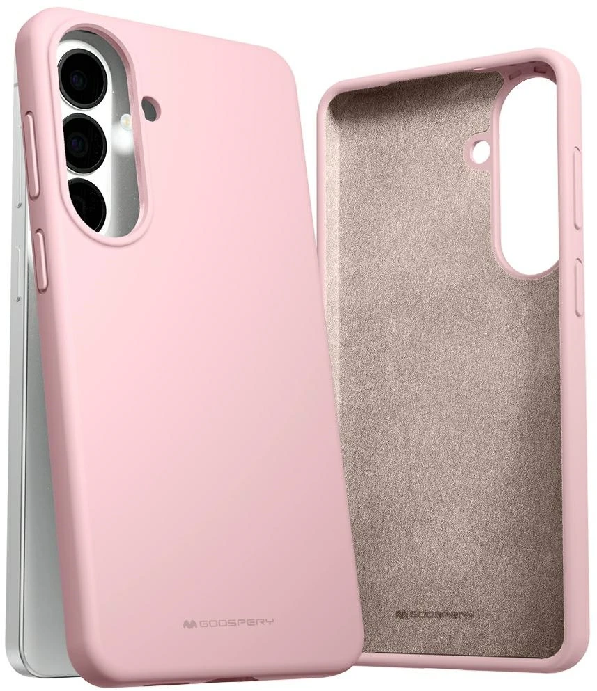 Dėklas Mercury Silicone for Samsung Galaxy S26+ pink sand