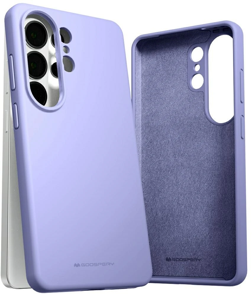 Dėklas Mercury Silicone for Samsung Galaxy S26 Ultra lavender pilkas