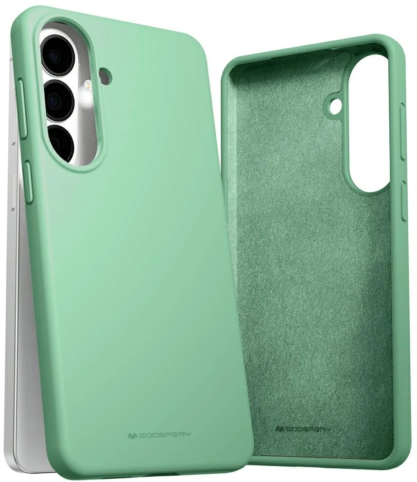 Dėklas Mercury Silicone for Samsung Galaxy S26+ žalias