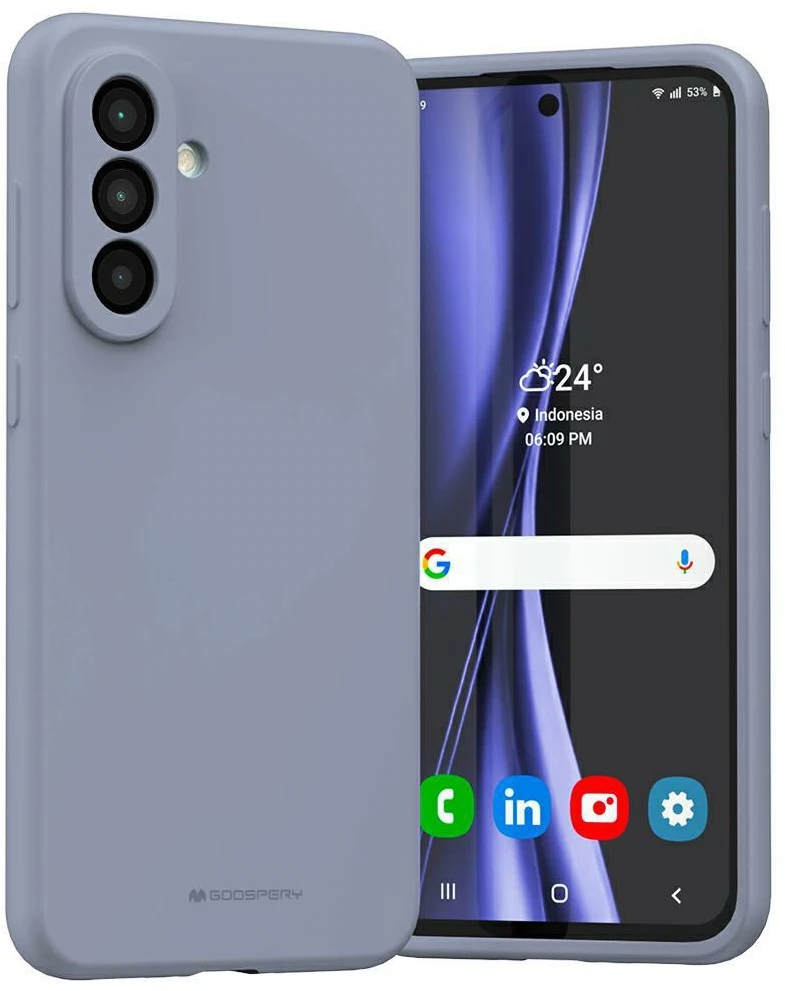 Dėklas Mercury Silicone for Samsung Galaxy A56 lavender