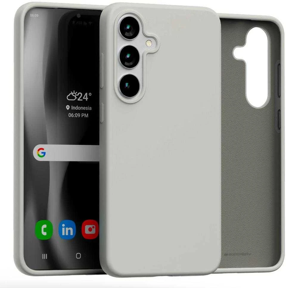 Dėklas „Mercury“ silikoninis „Samsung S25+ S936“ akmuo