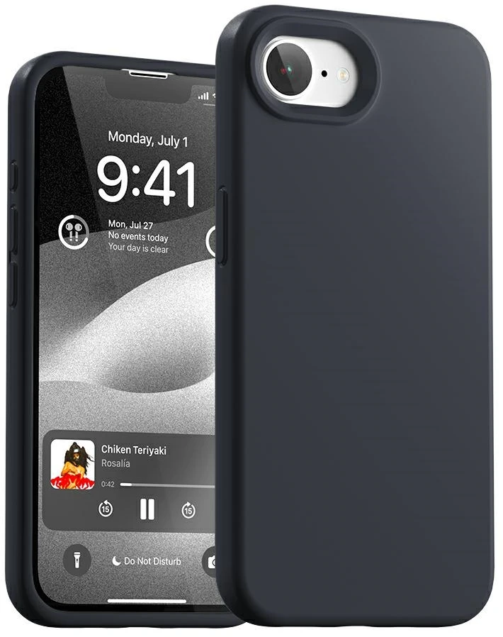 Dėklas Mercury Silicone Apple iPhone 16E / 17e navy