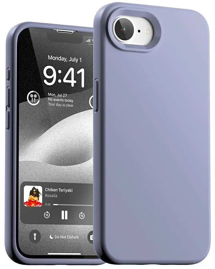 Dėklas Mercury Silicone Apple iPhone 16E / 17e lavender