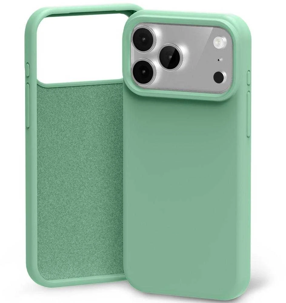 Mercury Silicone Dėklas Apple iPhone 17 Pro Max Žalias