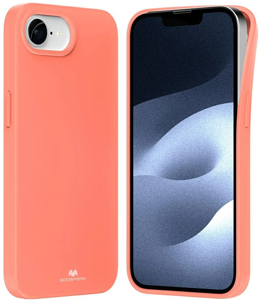 Dėklas Mercury Soft Apple iPhone 16e / 17e light rožinės spalvos