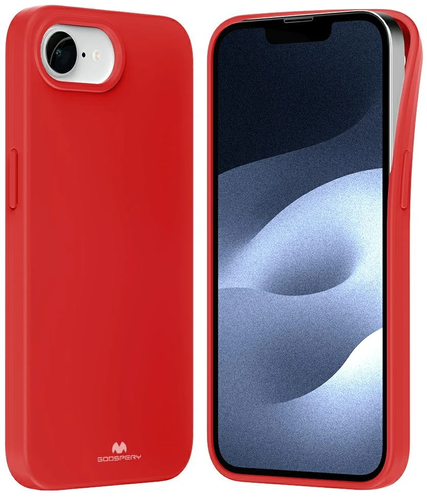 Dėklas Mercury Soft Apple iPhone 16e / 17e red