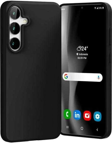 Dėklas Mercury Soft Jelly Case Samsung S721 S24 FE juodas