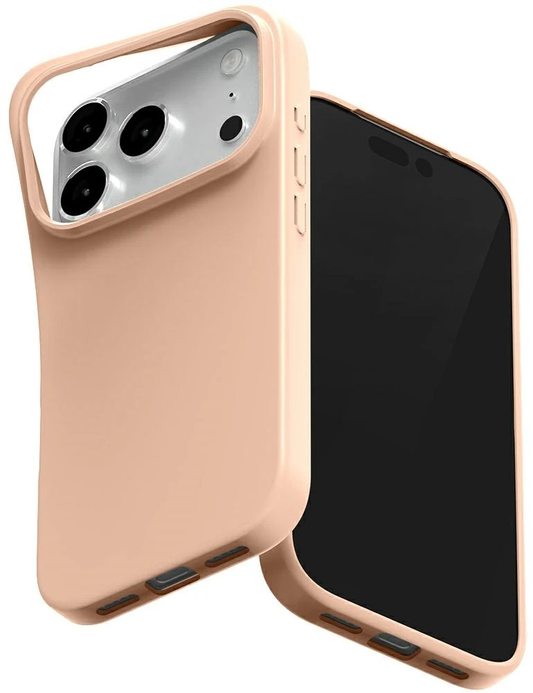 Mercury Soft Dėklas Apple iPhone 17 Pro rožinės spalvos-sandy