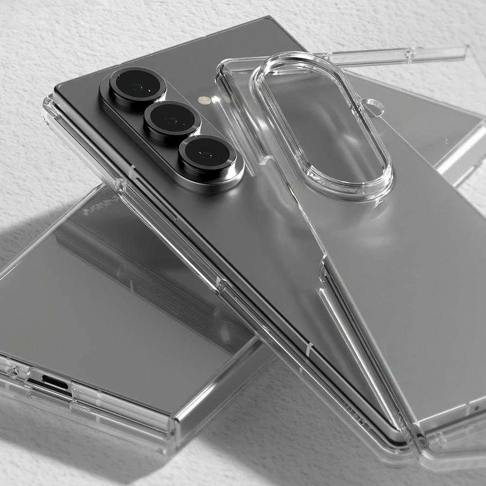 Dėklas Mercury Super Protect skirtas Samsung Galaxy Z Fold7 skaidrus