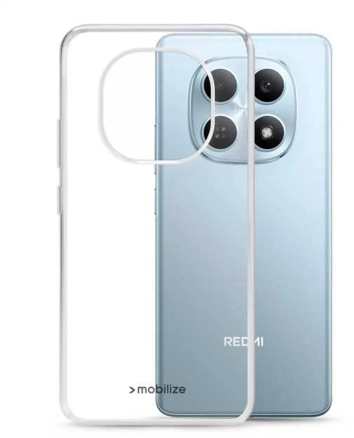 Dėklas Mobilize Gelly Case Xiaomi Redmi Note 15 5G Clear