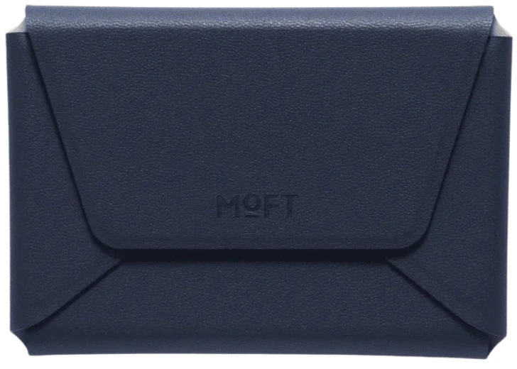 Dėklas „Moft Agile Travel MagSafe“ magnetinė piniginė trikojui, tamsiai mėlyna
