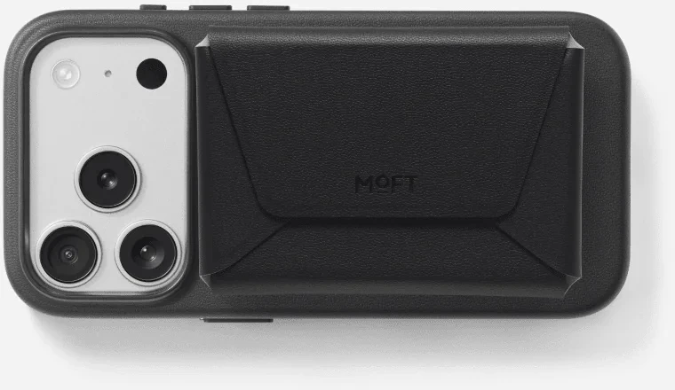 Dėklas Moft Agile Travel MagSafe Magnetic Wallet for Tripod in juodos spalvos