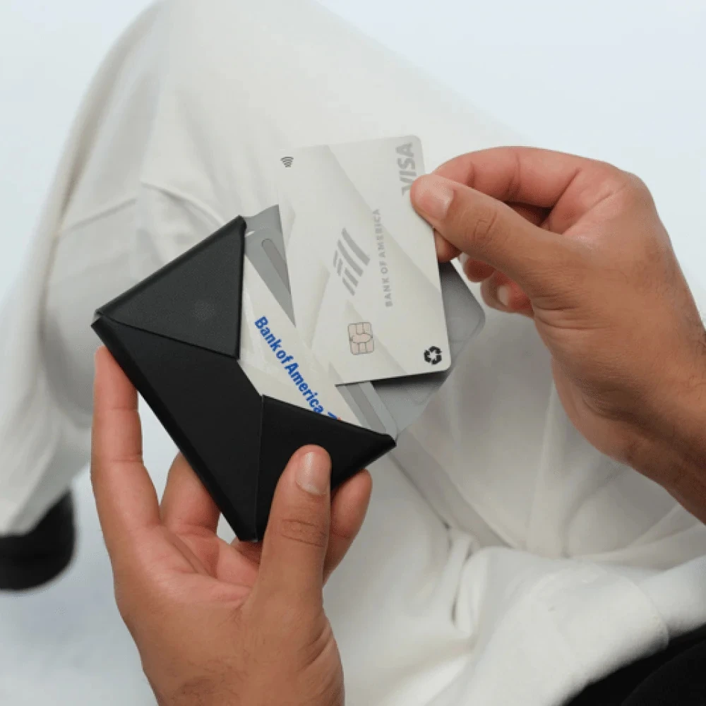 Dėklas Moft Agile Travel MagSafe Magnetic Wallet for Tripod in juodos spalvos