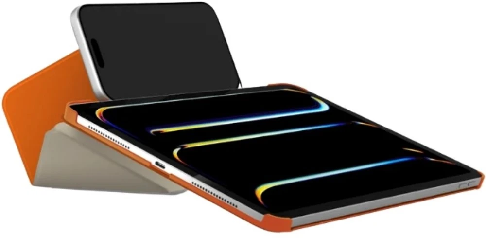 Dėklas Moft Dynamic folio, skirtas iPad Air 11″ M2 2024 / M3 2025 / 10.9″ Air 4 2020 / Air 5 2022, beach baltas