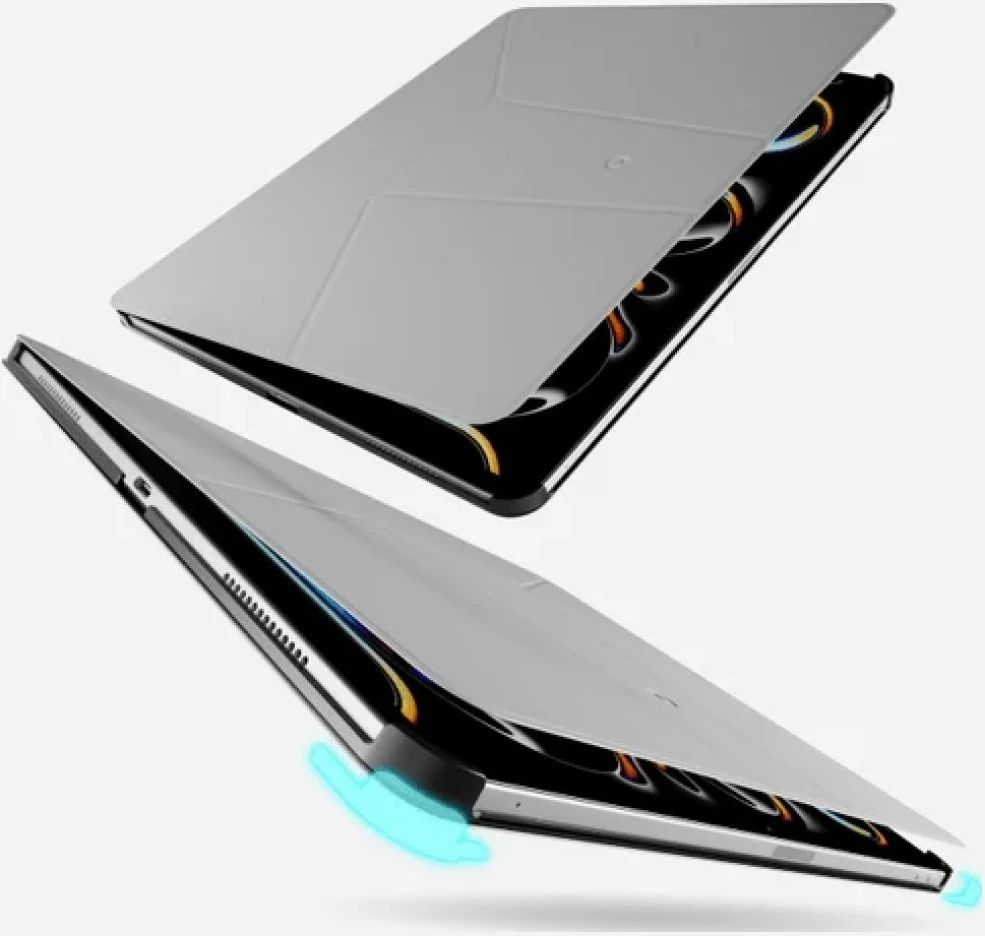 Dėklas Moft Dynamic folio, skirtas iPad Air 13″ M2 (2024) / M3 (2025), misty cove