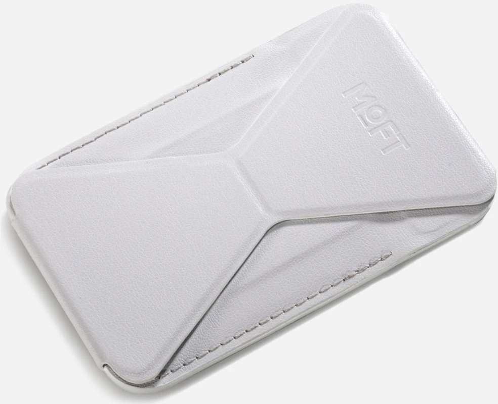 „Moft Movas Snap-On MagSafe“ magnetinė piniginė ir telefono laikiklis, Misty Cove