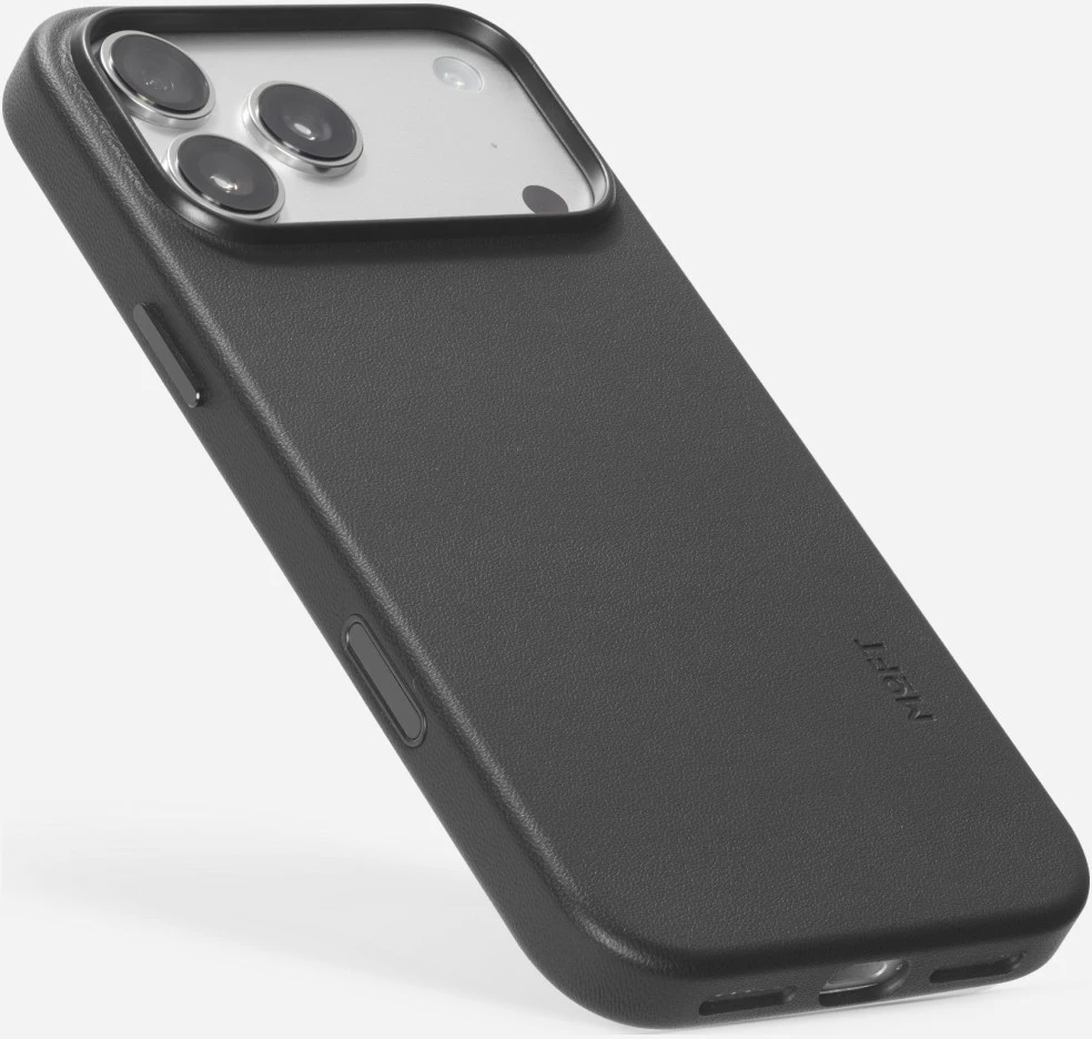 Dėklas Moft Snap MagSafe, skirtas iPhone 18 Pro Max / 17 Pro Max, juodos spalvos