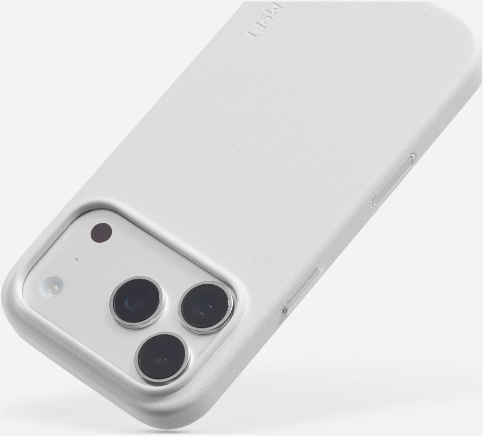 Dėklas Moft Snap MagSafe, skirtas iPhone 18 Pro / 17 Pro, pilkos spalvos