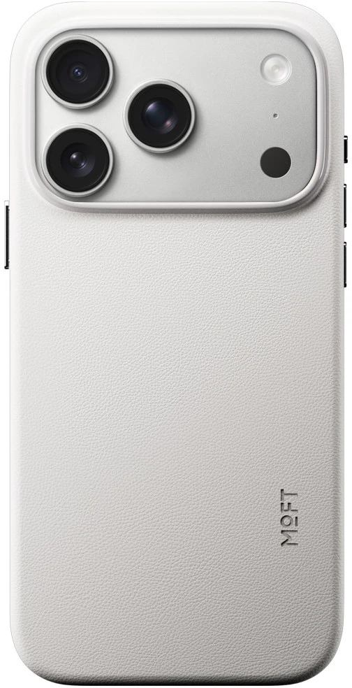 Dėklas Moft Snap MagSafe, skirtas iPhone 18 Pro / 17 Pro, pilkos spalvos