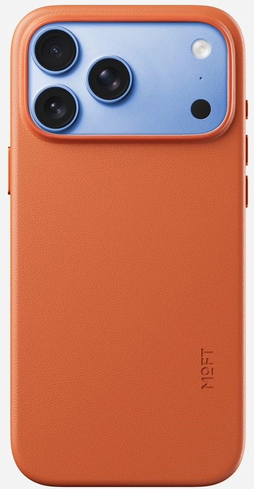 Dėklas Moft Snap MagSafe, skirtas iPhone 18 Pro Max / 17 Pro Max, oranžinis