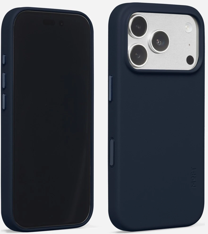 Moft Snap MagSafe dėklas, skirtas iPhone 18 Pro / 17 Pro, mėlynos spalvos
