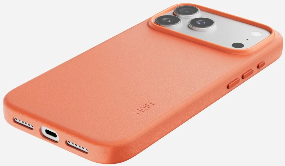 Dėklas Moft Snap MagSafe, skirtas iPhone 18 Pro Max / 17 Pro Max, oranžinis