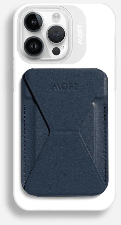 „Moft X Mini“ lipnus piniginės ir telefono laikiklis, gilus, mėlynas