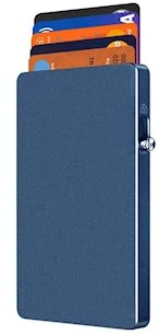 Dėklas Musthavz MagSlider Magnetic Card Wallet holder,titanium mėlynas