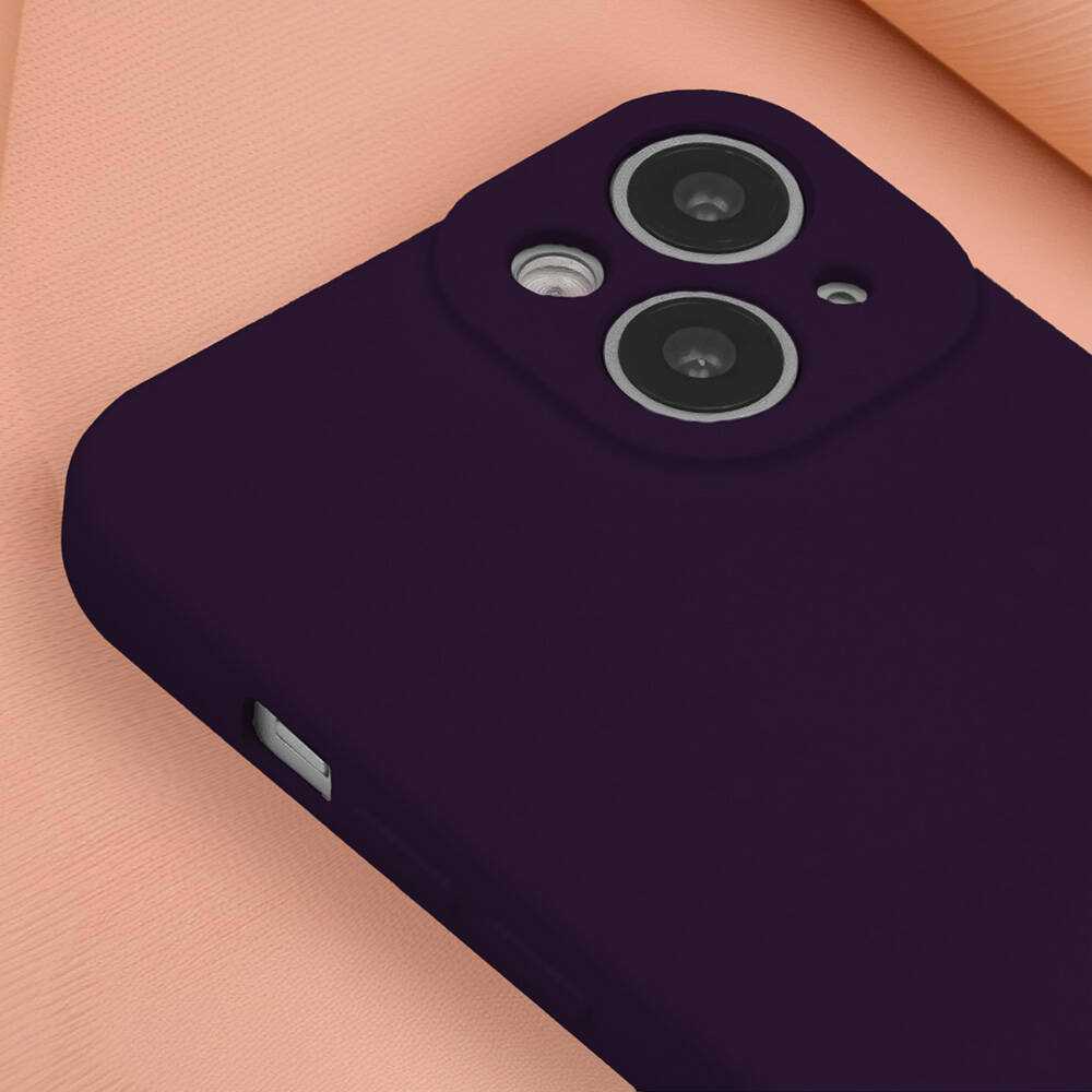 Dėklas Nemo Apple iPhone 16 Plus silikoninis plum