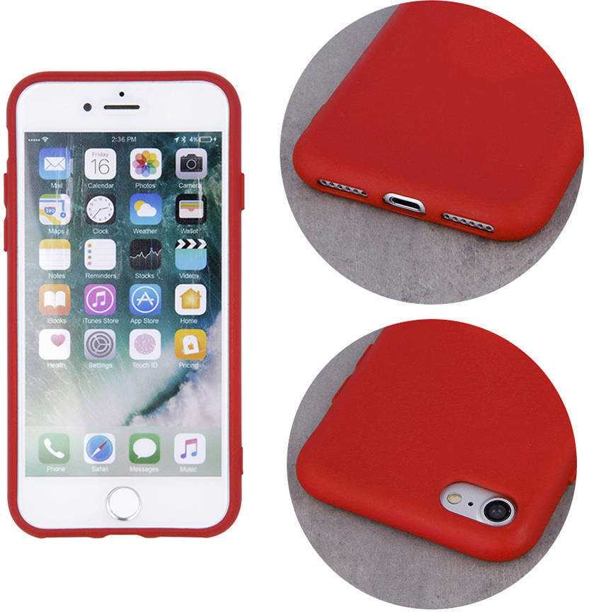 Dėklas Nemo Apple iPhone 16 Pro Max silikoninis red