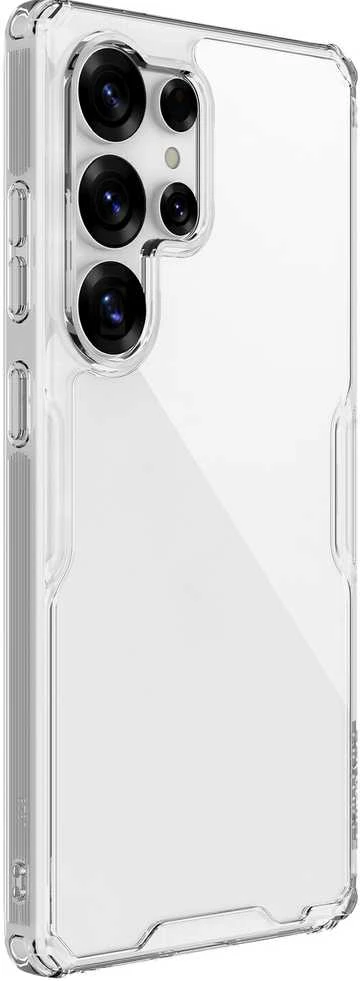 Dėklas Nillkin Nature TPU PRO dangtelis, skirtas Samsung Galaxy S25 Ultra Transparent