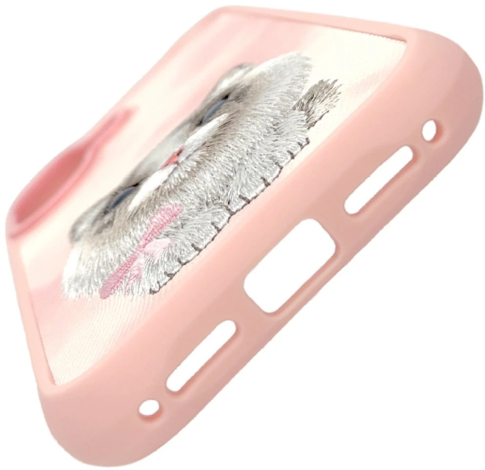 „Nimmy Big Eyed Pet 2.0“ katės dėklas, skirtas „iPhone 17“ – rožinis