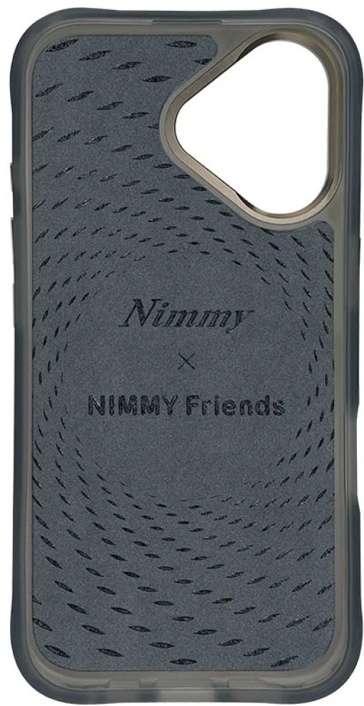 Nimmy Dragon MagSafe dėklas Apple iPhone 16 pilkos spalvos