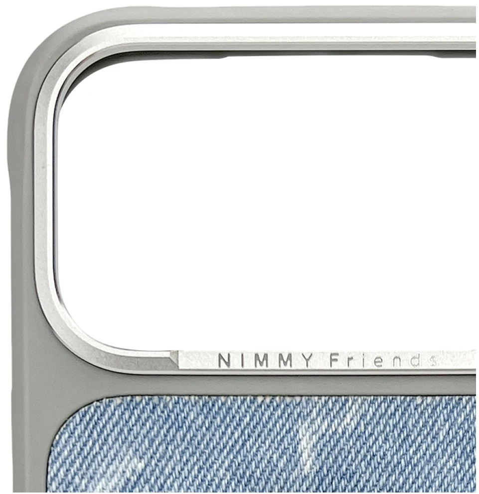 „Nimmy Gentle Pets“ serijos šunims skirtas „MagSafe“ dėklas, skirtas „iPhone 17 Pro“ – pilka