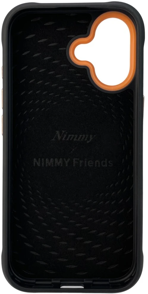 Dėklas NIMMY case GLASSES COOL DOG for IPHONE 17 juodas