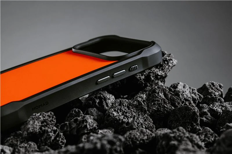 Dėklas Nomad Rugged Case, ultra oranžinis - iPhone 17 Pro