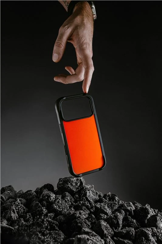 Dėklas Nomad Rugged Case, ultra oranžinis - iPhone 17 Pro