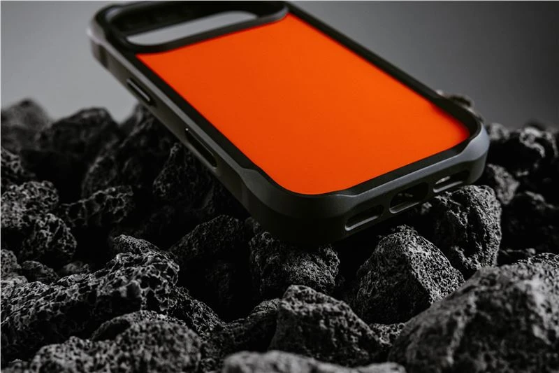 Dėklas Nomad Rugged Case, ultra oranžinis - iPhone 17 Pro