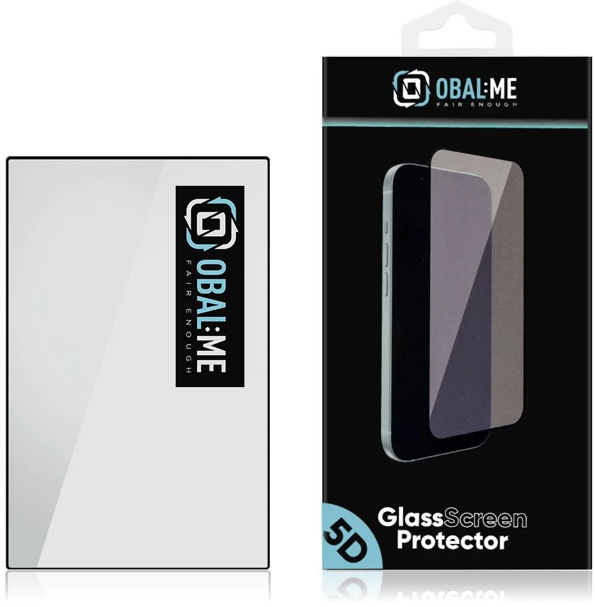 OBAL:ME 5D Apsauginis stiklas Screen Protector skirtas Samsung Galaxy Z Fold 8 juodos spalvos