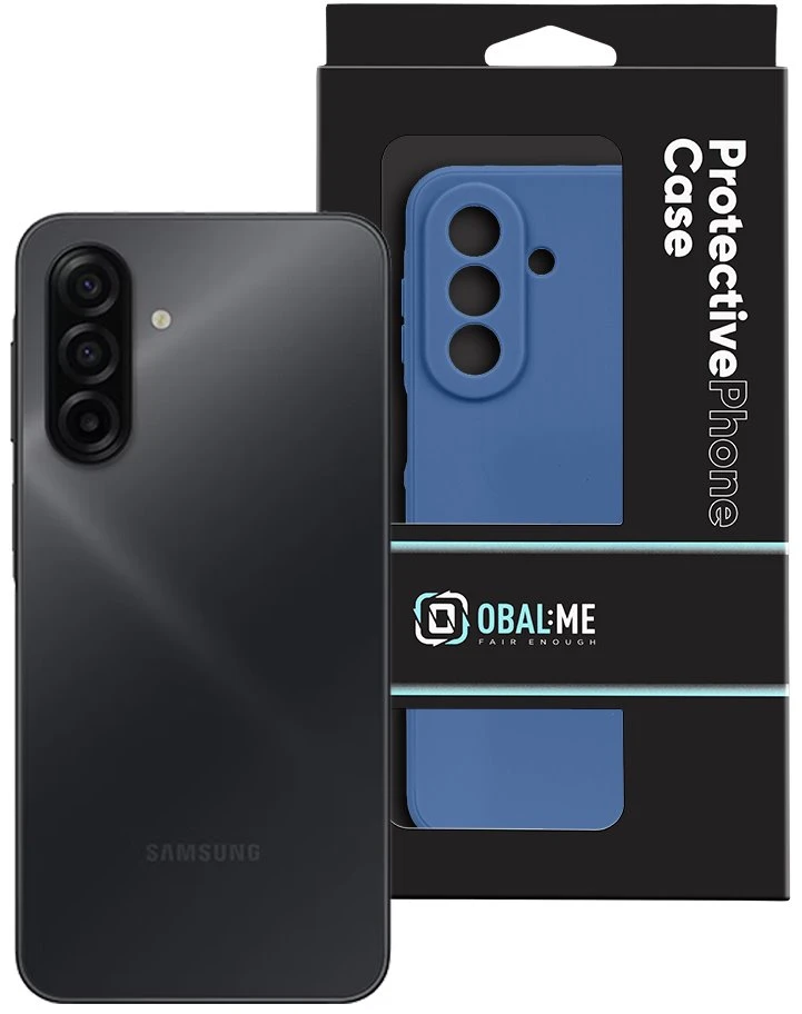 OBAL:ME matinis TPU dėklas Samsung Galaxy A27 5G, tamsiai mėlyna