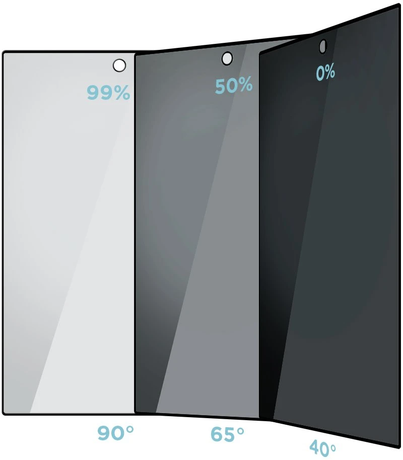 OBAL:ME Privacy 5D Apsauginis stiklas Samsung Galaxy Z Fold 8 juodos spalvos