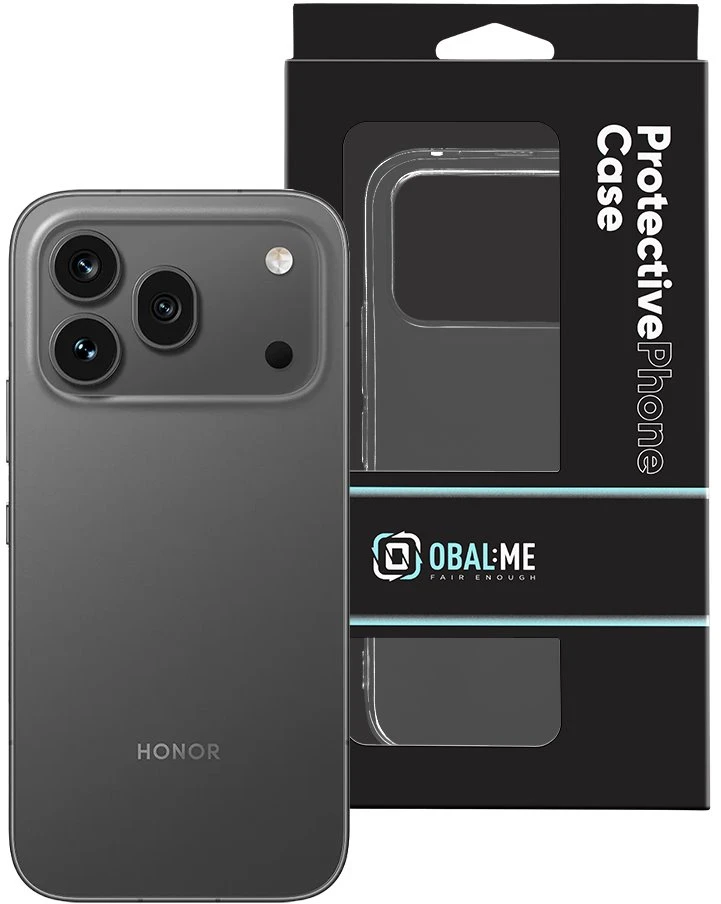 OBAL:ME TPU dėklas, skirtas Honor 600 Pro, skaidrus